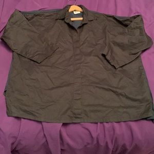Planet by Lauren G long sleeve button down blouse size One size fits all